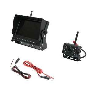Camera marsarier wireless cu 2 canale display 12V/24V - Img 1