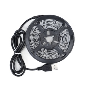 Camera si banda LED PNI TV Light One pentru lumina ambientala TV, 1080P, banda LED 4.8 m, RGB, control din Tuya Smart - Img 5