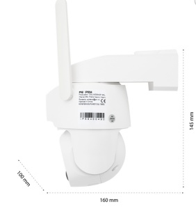 Camera supraveghere video PNI IP894 4G PTZ, dual lens 2MP + 2MP, panou solar 5.5W, acumulator bloc 8000mAh - Img 5