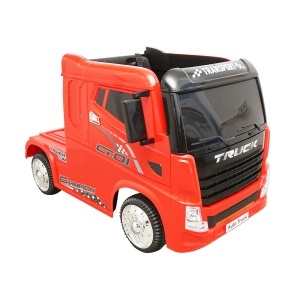 Camion electric rosu cu acumulator 12V/7Ah si telecomanda JJ2011 pentru copii 3 ani - Img 10