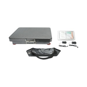 Cantar electronic de podea 300kg fara fir cu display WiFi, platforma 510x410mm Breckner Germany - Img 3