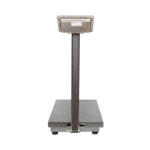 Cantar electronic de podea 700kg tip platforma 600x450mm cu brat pliabil, afisaj LCD - Img 4