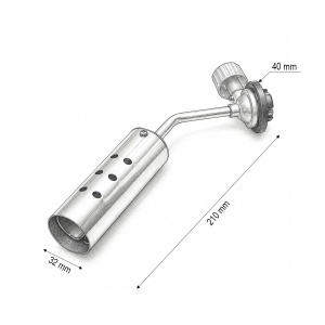 Cap arzator butelie gaz spray, aprindere manuala, rotire 360 grade, putere termica 3600 kcal, flacara reglabila 1300°C Canon Torch - Img 4