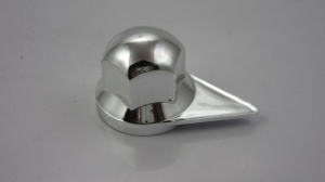 Capac piulita roata cromat cu indicator 32 mm