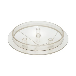 Capac transparent bidon 40L cu 3 iesiri pentru aparat de muls vaci Breckner Germany - Img 3