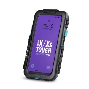 Carcasa waterproof pentru iPhone X si XS cu suport ghidon