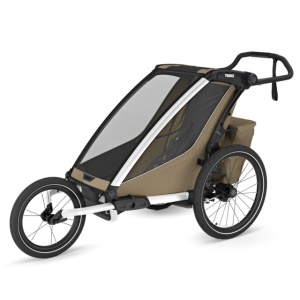 Carucior multisport Thule Chariot Cross 2, Faded Khaki - Img 4