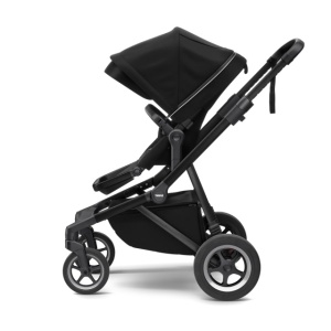 Carucior Thule SLEEK Cadru Negru si Copertina Neagra - Img 2