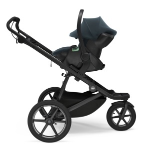 Carucior Thule Urban Glide 3 all-terrain cu prinderea hamului magnetica, Dark Slate - Img 6