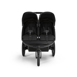 Carucior Thule Urban Glide 3 Double cu catarama hamului magnetica, Black - Img 6