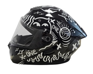 Casca moto X-ONE X-3000 GT X-PEED (M) - Img 4