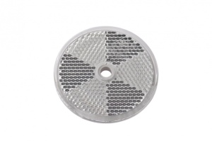 Catadioptru reflectorizant rotund alb fi60 DOBPLAST