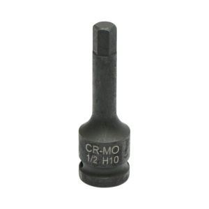 Cheie tubulara de impact bit hexagonal H10, 78mm, patrat 1/2 inch Cr-Mo Breckner Germany
