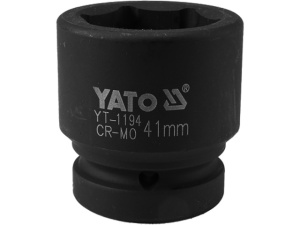 CHEIE TUBULARĂ HEXAGONALĂ DE IMPACT, 1''X41MM, YATO