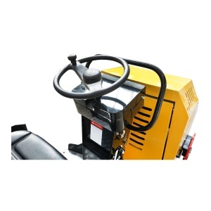 Cilindru compactor 1500kg cu tamburi 900mm si motor diesel Kubota D1105, 25CP, pornire electrica - Img 8
