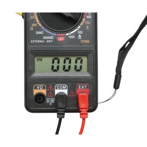 Clampmetru digital universal, 6 functii masurare 1000V DC, 750V AC, 1000A AC Crownman - Img 5