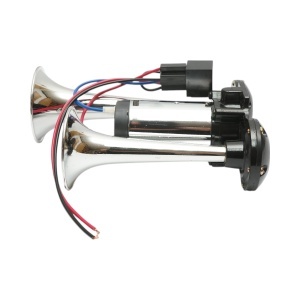 Claxon 2 trompete 12V cu compresor inclus Breckner Germany - Img 3