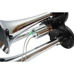 Claxon 3 trompete pentru compresor aer 12/24V - Img 6