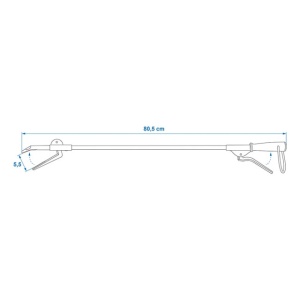 Cleste pentru colectarea gunoiului cu magnet 80 cm - Img 5