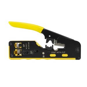 Cleste PNI SR7 pentru taiat, dezizolat cablu si sertizat mufe RJ12, RJ45 CAT5, CAT6, CAT7 CAT8 - Img 3