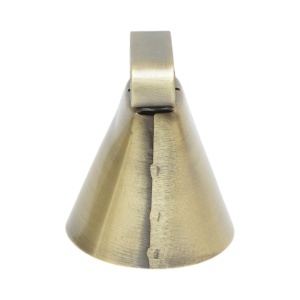 Clopot ovine si bovine 4cm auriu tip talanga - Img 2