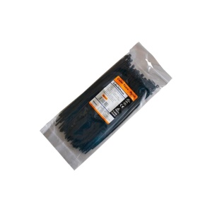 Colier de fixare din nylon, 100buc, 3,6x200mm, negru TEMAD