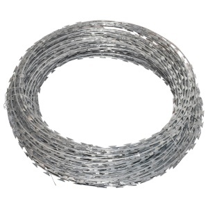 Concertina galvanizata 15M cu diametrul 450 mm 7,0 kg/rola - Img 1