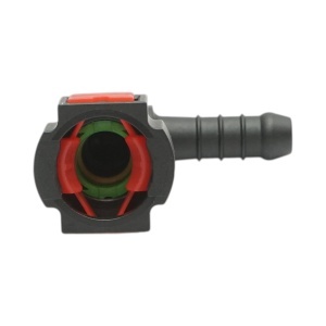 Conector conducta alimentare rosu New Holland, Steyr, Case IH cod OEM 87489624 - Img 4