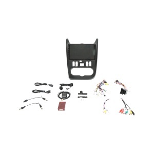 Consola centrala, negra cu GPS, pentru Dacia Logan, Sandero, Duster - Img 3