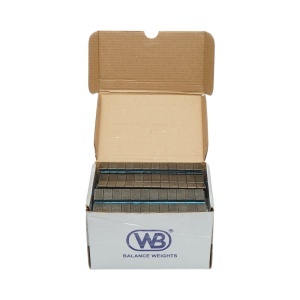 Contragreutati autoadezive negre echilibrare roti Fe 60g (5gx12 buc) 100 benzi/cutie - Img 2
