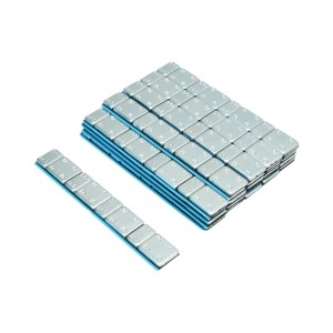 Contragreutati autoadezive zincate echilibrare roti Fe 60g (5gx4 buc + 10gx4 buc) 100 benzi/cutie - Img 4