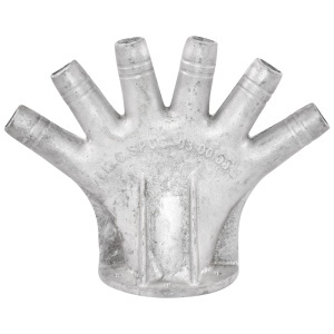 Corp absorbtie exhaustor SPC 6 (distribuitor aer / manusa cu 6 degete) - Img 3