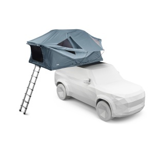 Cort auto cu prindere pe plafon, Thule, Approach 2 L, pentru 4 persoane, Dark Slate - Img 2
