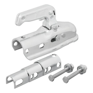 Cuplaj remorca 40/45/50mm 2300 Kg ax rotund cu sistem de franare - Img 3