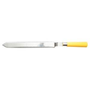 Cutit din inox pentru descapacit 440mm cu maner plastic - Img 4