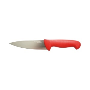 Cutitul bucatarului profesional 15cm, lama otel 5Cr15MoV, maner PP rosu Breckner Germany