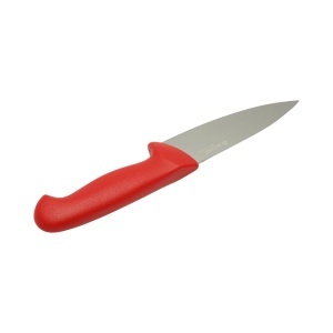 Cutitul bucatarului profesional 15cm, lama otel 5Cr15MoV, maner PP rosu Breckner Germany - Img 5