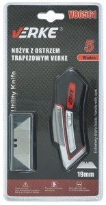 Cutter profesional trapezoidal 19 MM VERKE - Img 2