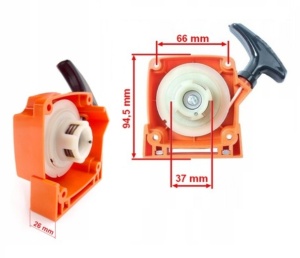 Demaror motocoasa NAC TT-BC520-2, BP427-17KA-T - Img 3