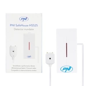 Detector inundatie PNI SafeHouse HS525 wireless pentru sistem de alarma la efractie - Img 7