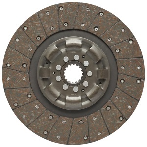 Disc ambreiaj cu ferodou si arc 16 caneluri pentru Tractor Forestier cu motor Perkins