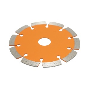 Disc diamantat segmentat 125x22.23mm, segment 10mm pentru caramida, beton, zidarie, boltari, piatra Breckner Germany - Img 4