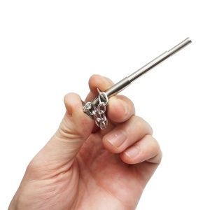 Dispozitiv din inox pentru scos pastura din faguri 100mm - Img 2