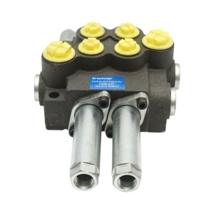 Distribuitor hidraulic 40L/min 300 bar P40 pentru cablu joystick cu 2 circuite Breckner Germany - Img 4