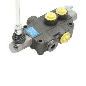 Distribuitor hidraulic cu 1 maneta debit 80L/min cu levier -15 /+80 Breckner Germany - Img 6