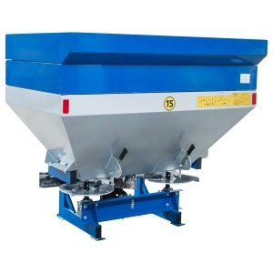 Distribuitor ingrasaminte cu 2 discuri, capacitate buncar 1400L - Img 3