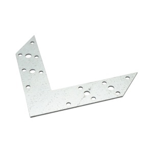 Element de imbinare colt 110x156x32mm, grosime 2mm, otel zincat