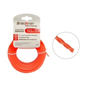 Fir patrat rasucit motocoasa 3mm x 15m Breckner Germany
