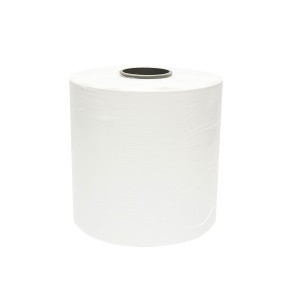 Folie infoliat baloti alba 250mm x 25mic x 1800m cu protectie UV Breckner Germany