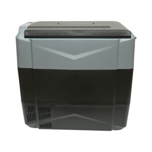 Frigider auto 55L cu compresor 12V-24V-220V, 60W, afisaj LCD, zona dubla de racire, USB 630x390x590mm - Img 6